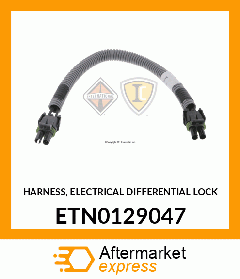 HARNESS, ELECTRICAL DIFFERENTIAL LOCK ETN0129047