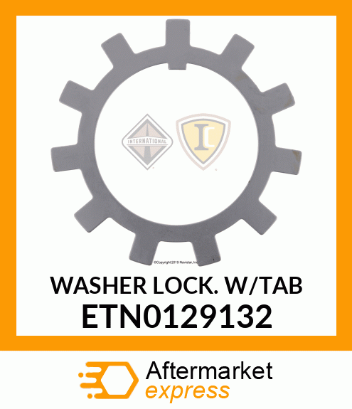 WASHER LOCK W/TAB ETN0129132