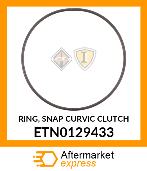 RING, SNAP CURVIC CLUTCH ETN0129433