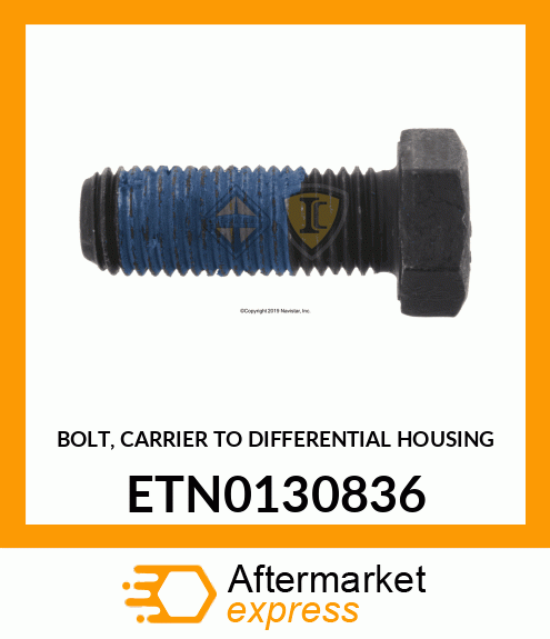 BOLT, CARRIER TO DIFFERENTIAL HOUSING ETN0130836