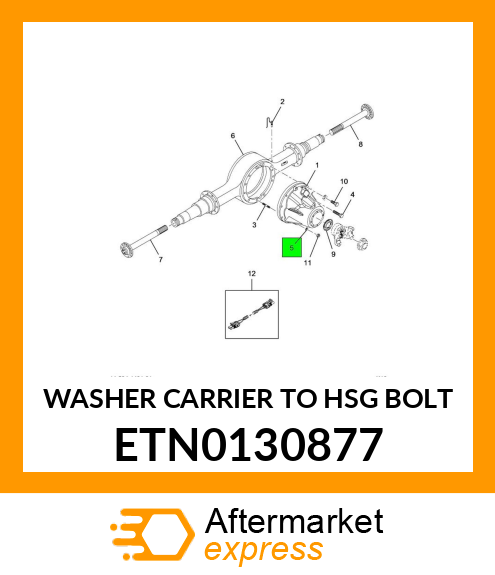 WASHER CARRIER TO HSG BOLT ETN0130877