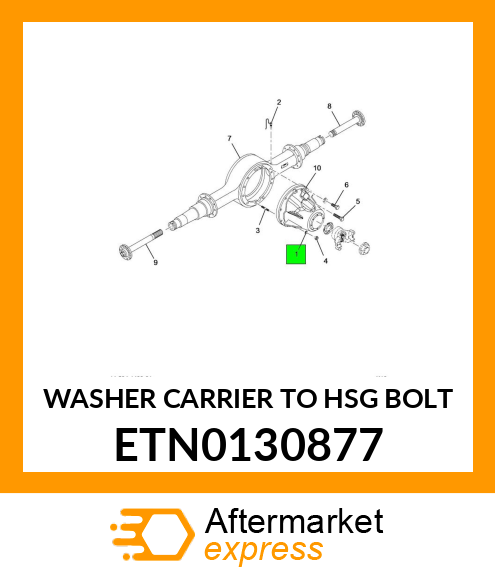 WASHER CARRIER TO HSG BOLT ETN0130877