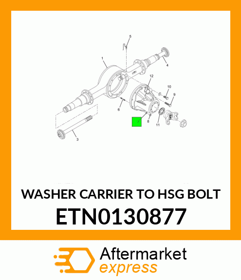 WASHER CARRIER TO HSG BOLT ETN0130877