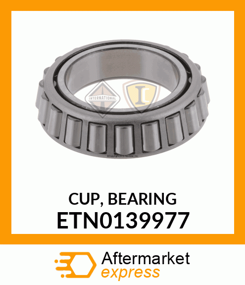 CUP, BEARING ETN0139977