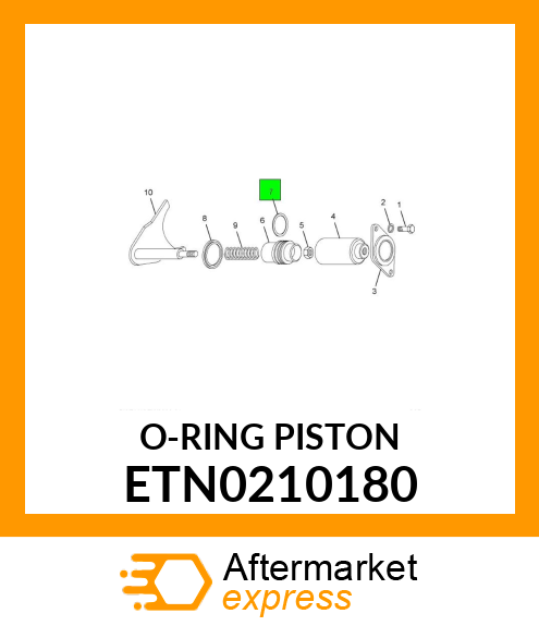 O-RING PISTON ETN0210180