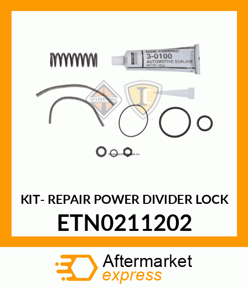 KIT- REPAIR POWER DIVIDER LOCK ETN0211202