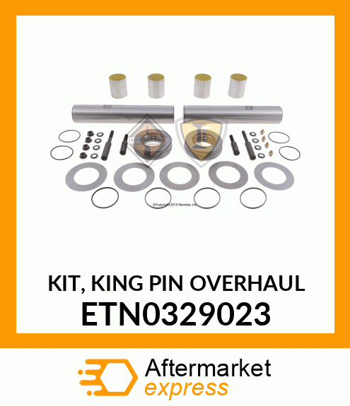 KIT, KING PIN OVERHAUL ETN0329023