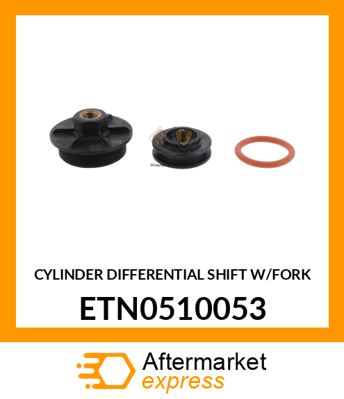 CYLINDER DIFFERENTIAL SHIFT W/FORK ETN0510053