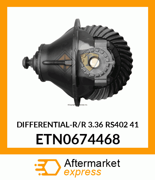 DIFFERENTIAL-R/R 3.36 RS402 41 ETN0674468