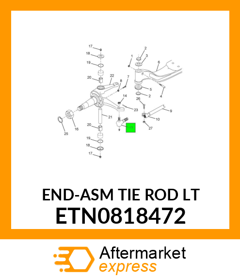 END-ASM TIE ROD LT ETN0818472