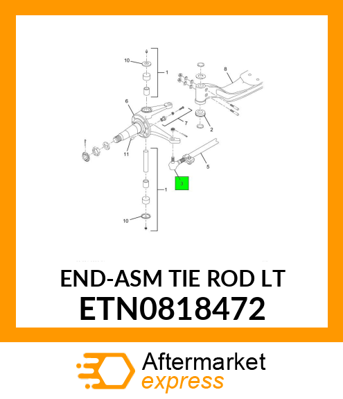 END-ASM TIE ROD LT ETN0818472