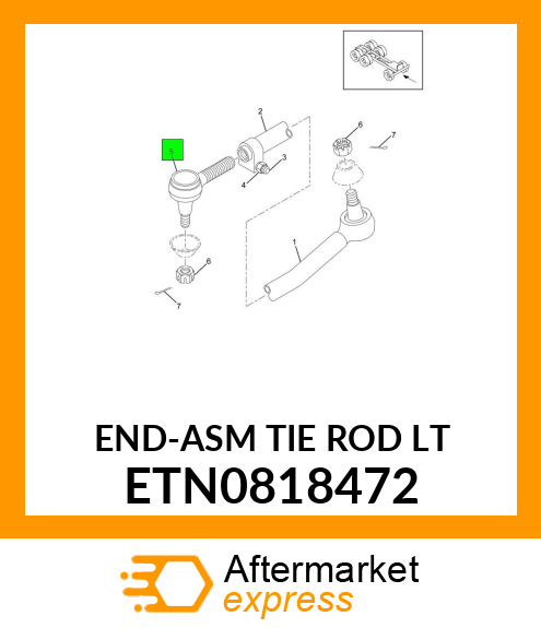 END-ASM TIE ROD LT ETN0818472