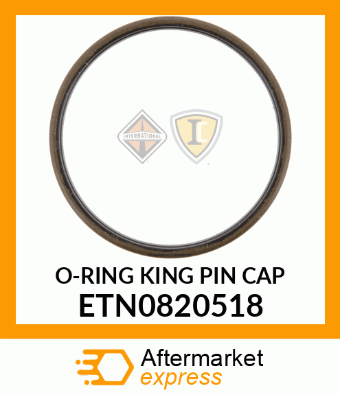 O-RING KING PIN CAP ETN0820518