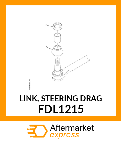 LINK, STEERING DRAG FDL1215