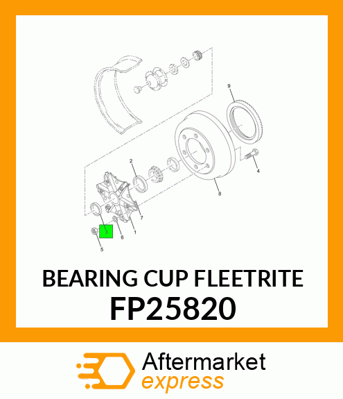 BEARING CUP FLEETRITE FP25820