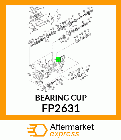 BEARING CUP FP2631