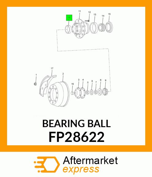 BEARING BALL FP28622