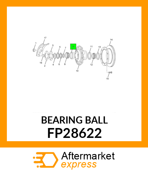 BEARING BALL FP28622