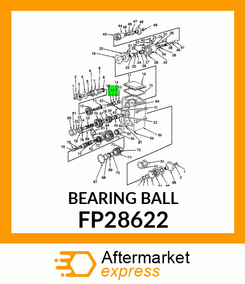 BEARING BALL FP28622