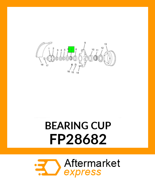 BEARING CUP FP28682