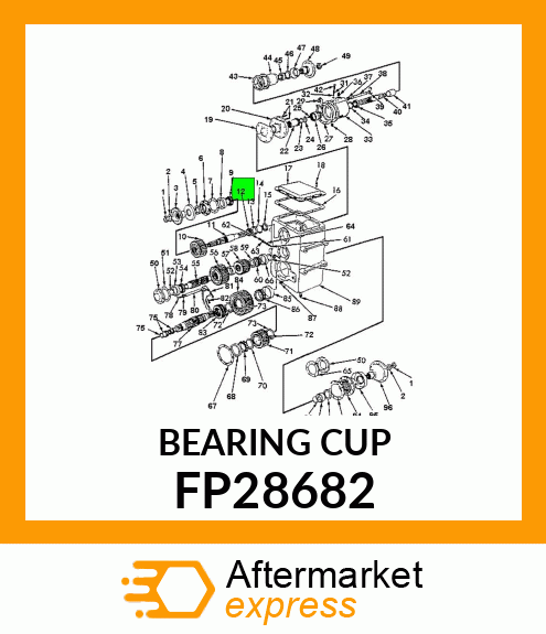 BEARING CUP FP28682