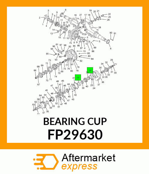 BEARING CUP FP29630