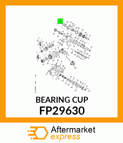 BEARING CUP FP29630