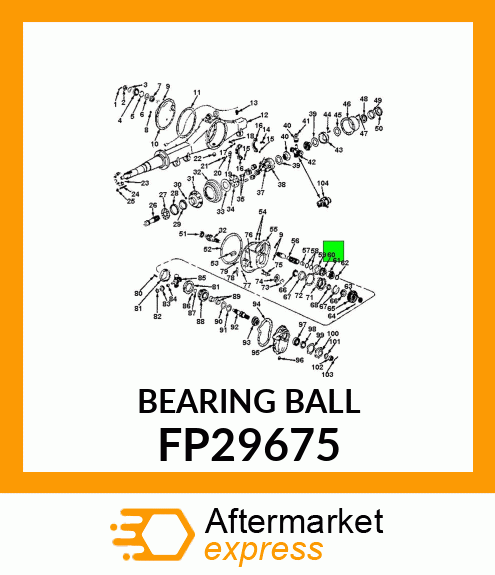 BEARING BALL FP29675