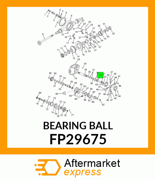 BEARING BALL FP29675