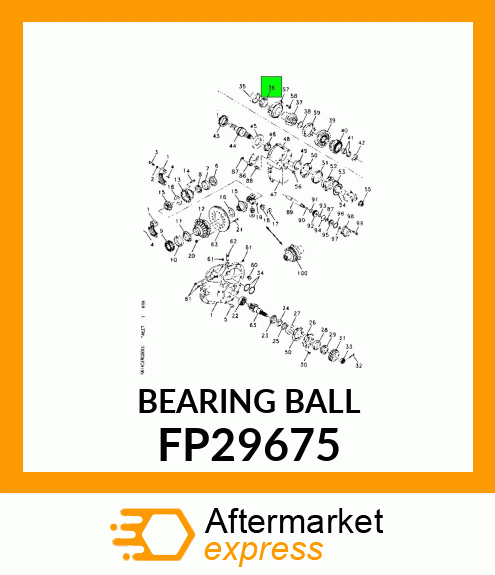 BEARING BALL FP29675