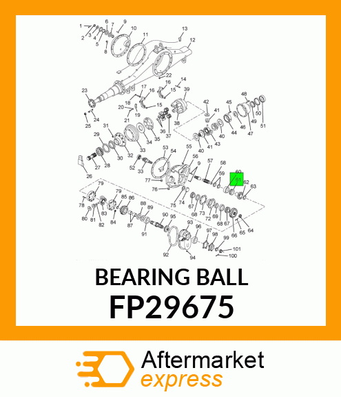 BEARING BALL FP29675