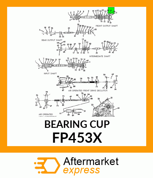 BEARING CUP FP453X