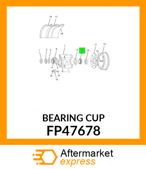 BEARING CUP FP47678