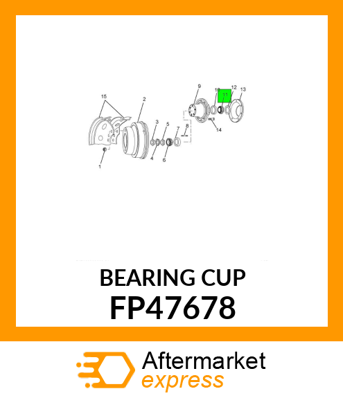 BEARING CUP FP47678