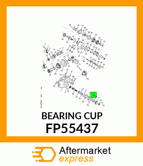 BEARING CUP FP55437