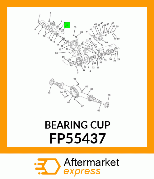 BEARING CUP FP55437