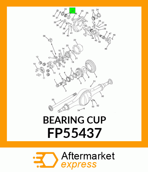 BEARING CUP FP55437