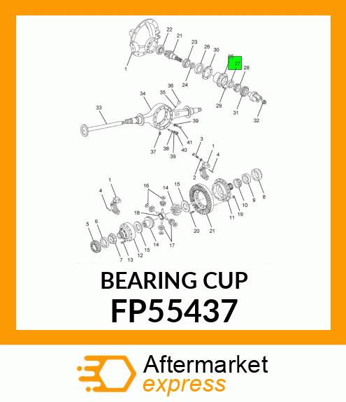 BEARING CUP FP55437