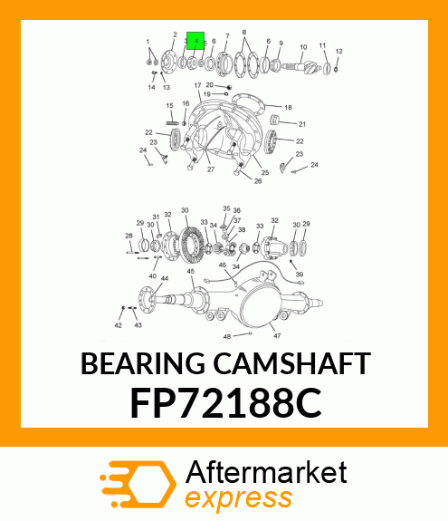 BEARING CAMSHAFT FP72188C