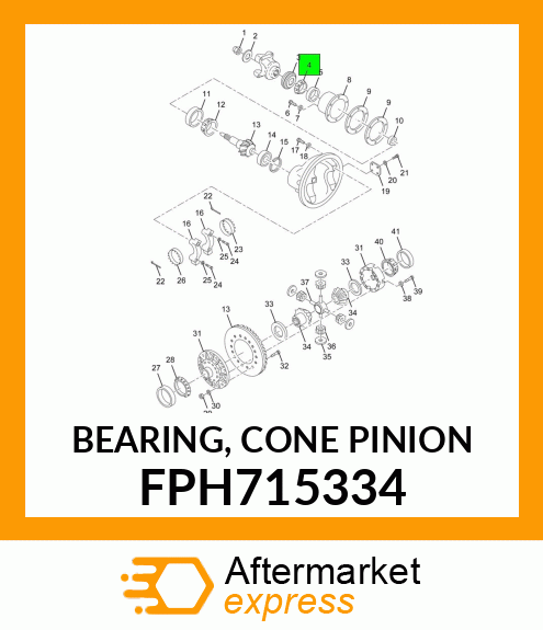 BEARING, CONE PINION FPH715334