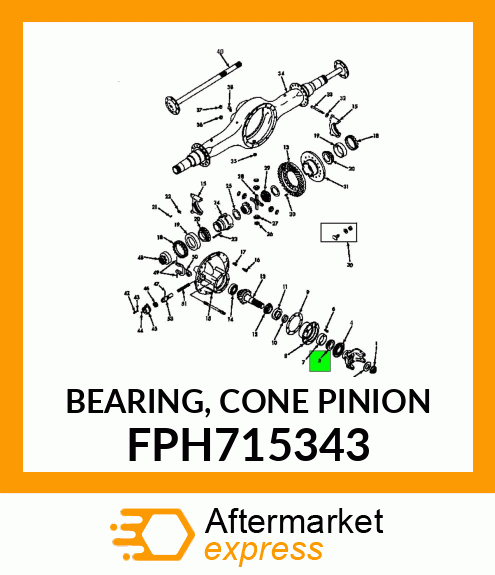 BEARING, CONE PINION FPH715343