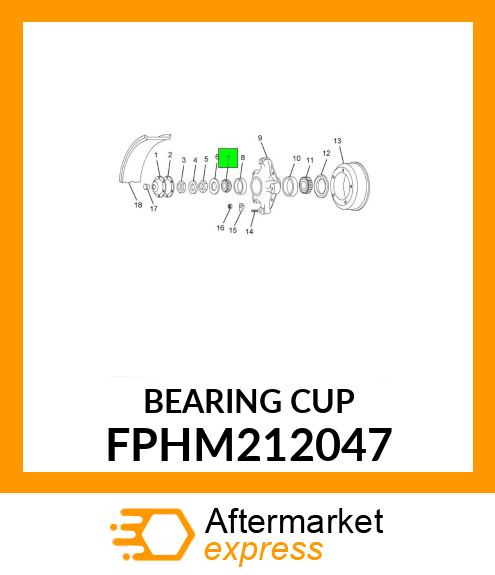 BEARING CUP FPHM212047