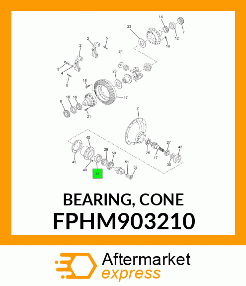 BEARING, CONE FPHM903210