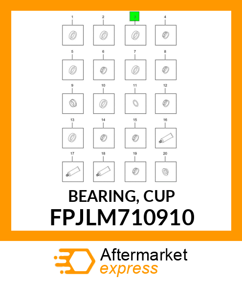 BEARING, CUP FPJLM710910