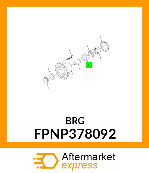 BEARING, CUP FPNP378092