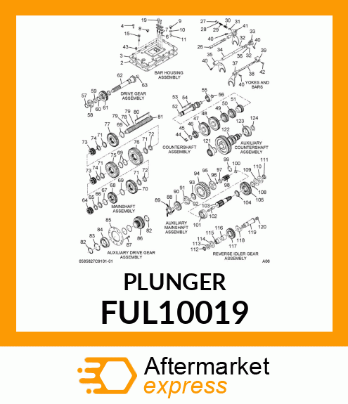 PLUNGER SHIFT BLOCK FUL10019