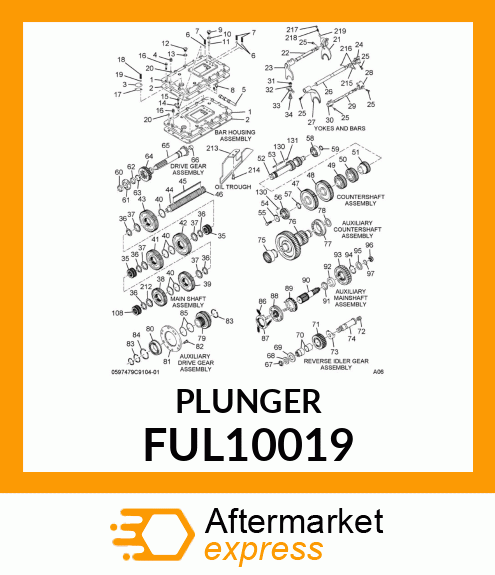 PLUNGER SHIFT BLOCK FUL10019