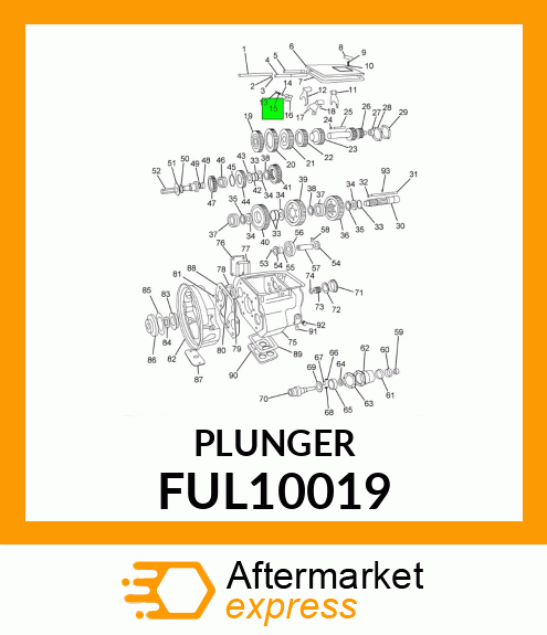 PLUNGER SHIFT BLOCK FUL10019