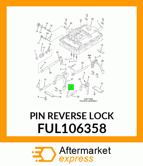 PIN REVERSE LOCK FUL106358