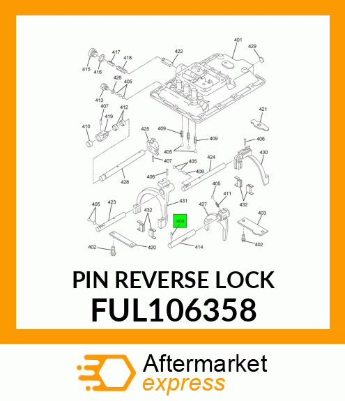 PIN REVERSE LOCK FUL106358